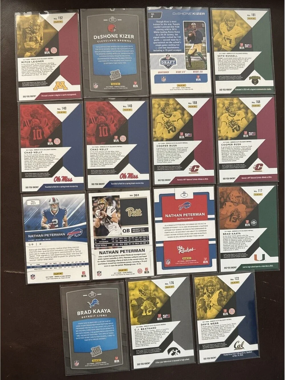 Panini 2017 nfl